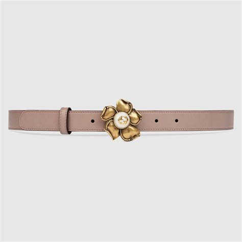 gucci rose bud belt|gucci leather belt.